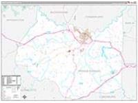 Prince Edward, Va Carrier Route Wall Map
